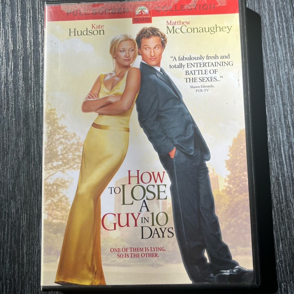 How to lose a guy in 10 days DVD  ~(=^‥^)ﾉ●